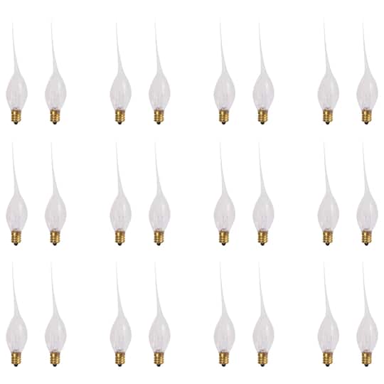 18 Packs: 2 ct. (36 total) White Silicone Candle Bulbs by Celebrate It™